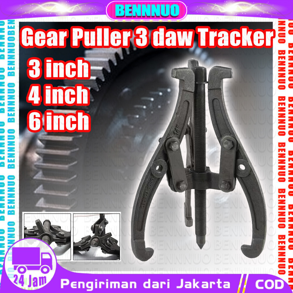 Jual Gear Puller 3 Jaw Tracker Alat Melepas Bearing Gear Dapat Treker ...