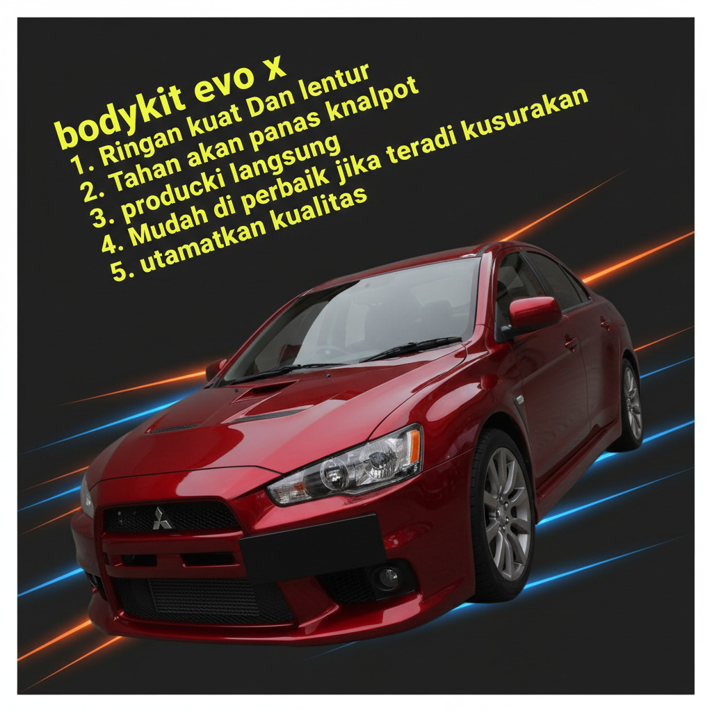Jual bodikit Bodykit Mitsubishi LANCER 2009 2010 2011 2012 body kit ...