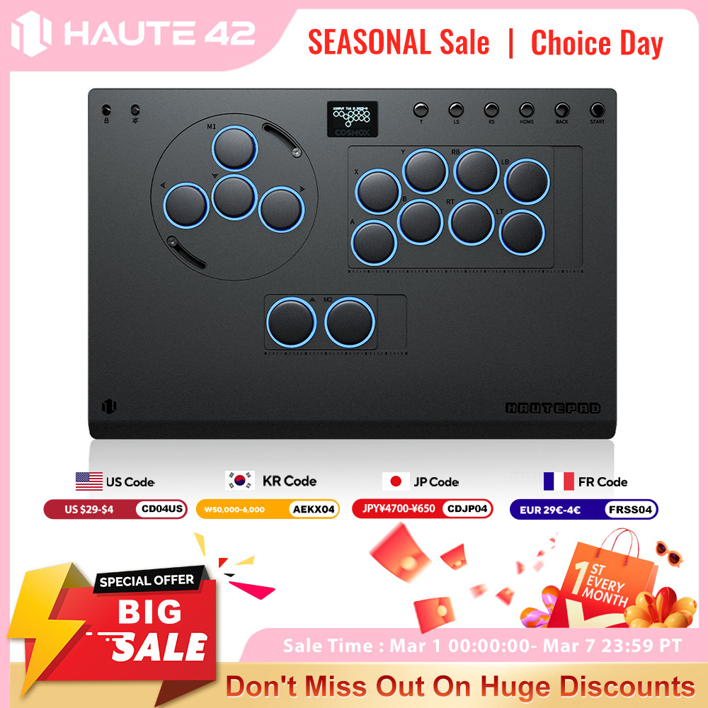 Jual Haute42 X-Move Aluminium Alloy Hitbox Leverless Controller ...