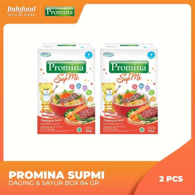 Jual 2 Pcs - Promina Supmi Daging & Sayur Box 84 Gr (2 Pcs) | Shopee ...