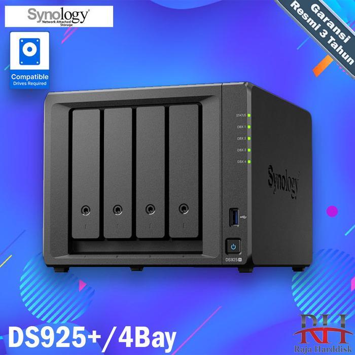 Jual Synology DS925+ DiskStation 4-Bay NAS Server Storage Cloud DS 925 ...