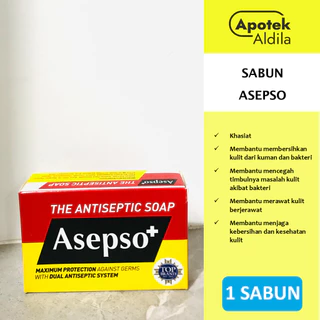 ASEPSO ANTISEPTIK 80GR UNTUK SABUN MANDI ANTISEPTIK