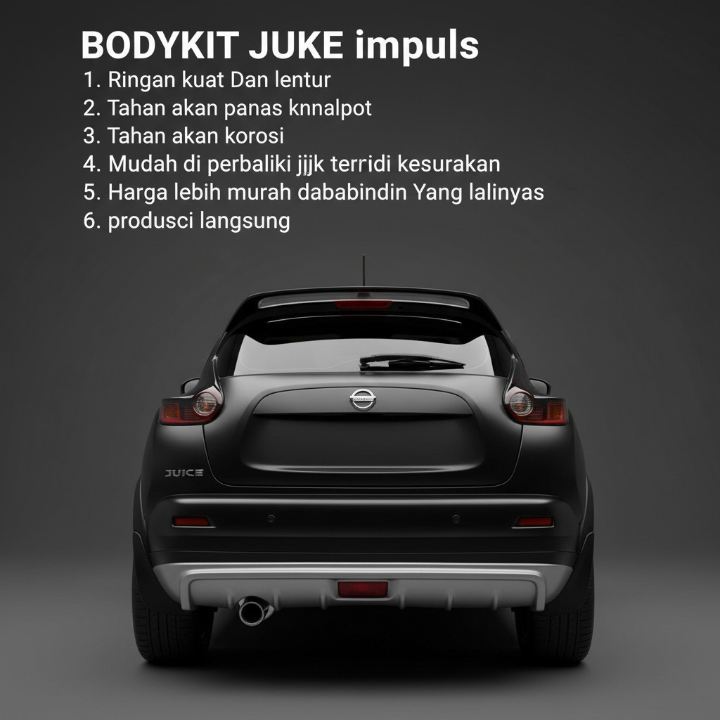 Jual bodikit BODYKIT NISSAN JUKE BODYKIT JUKE BODY KIT JUKE impuls ...