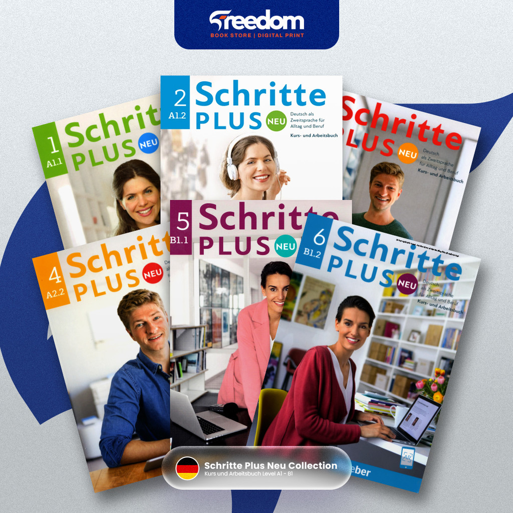 Jual Schritte Plus Neu A1 A2 B1 Paket Lengkap Buku Bahasa Jerman ...