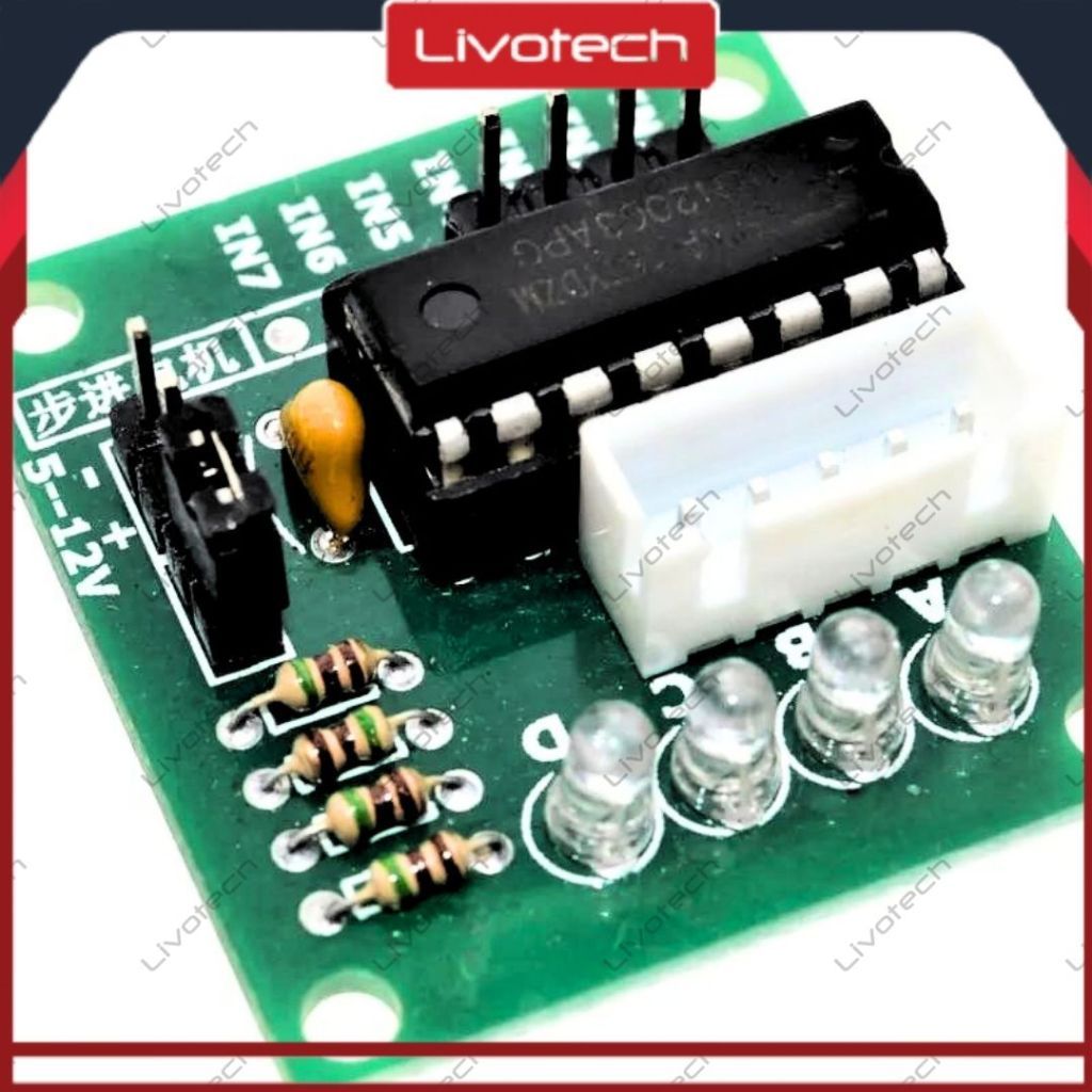 Jual LIVO Modul ULN2003 Driver For Motor Stepper 5V Board Module Steper ...