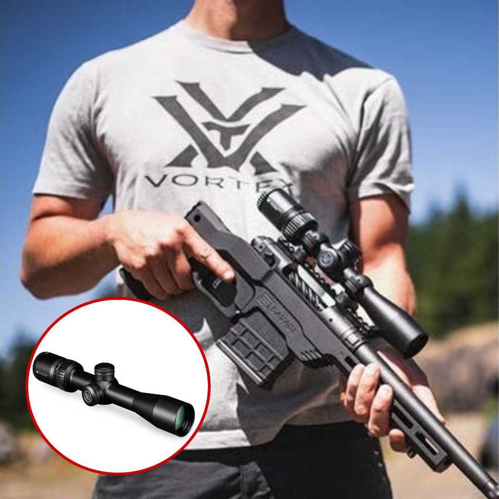 Jual Vortex Crossfire II Scout Rifle Tactical Scope Hunt Crosshair 2 ...