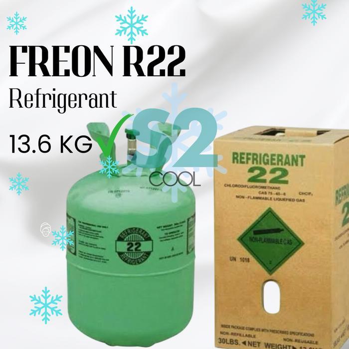 Jual Freon R22 refri 13.6kg ORIGINAL | Shopee Indonesia