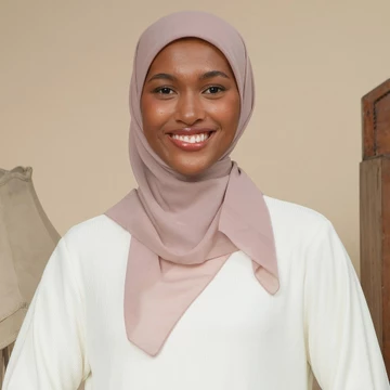 Lozy Hijab Nala Voal Square (Hijab Segiempat Bahan Voal Premium)