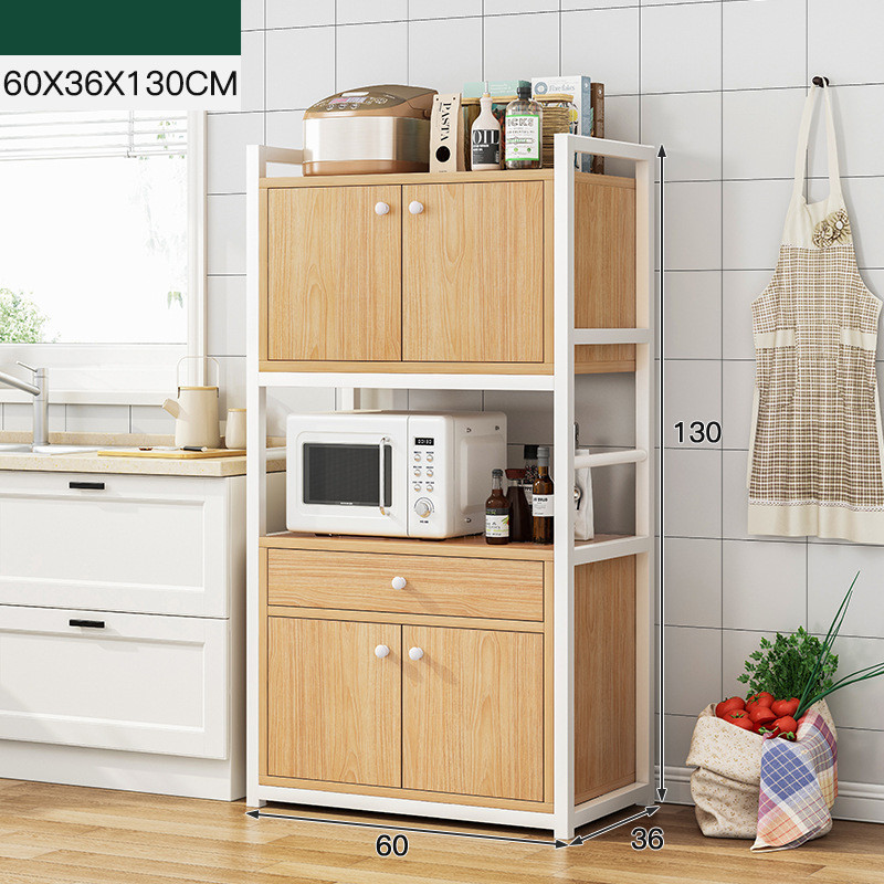 Jual Homedoki Lemari Dapur Kayu/Rak Dapur Minimalis/Rak Dapur Serbaguna ...