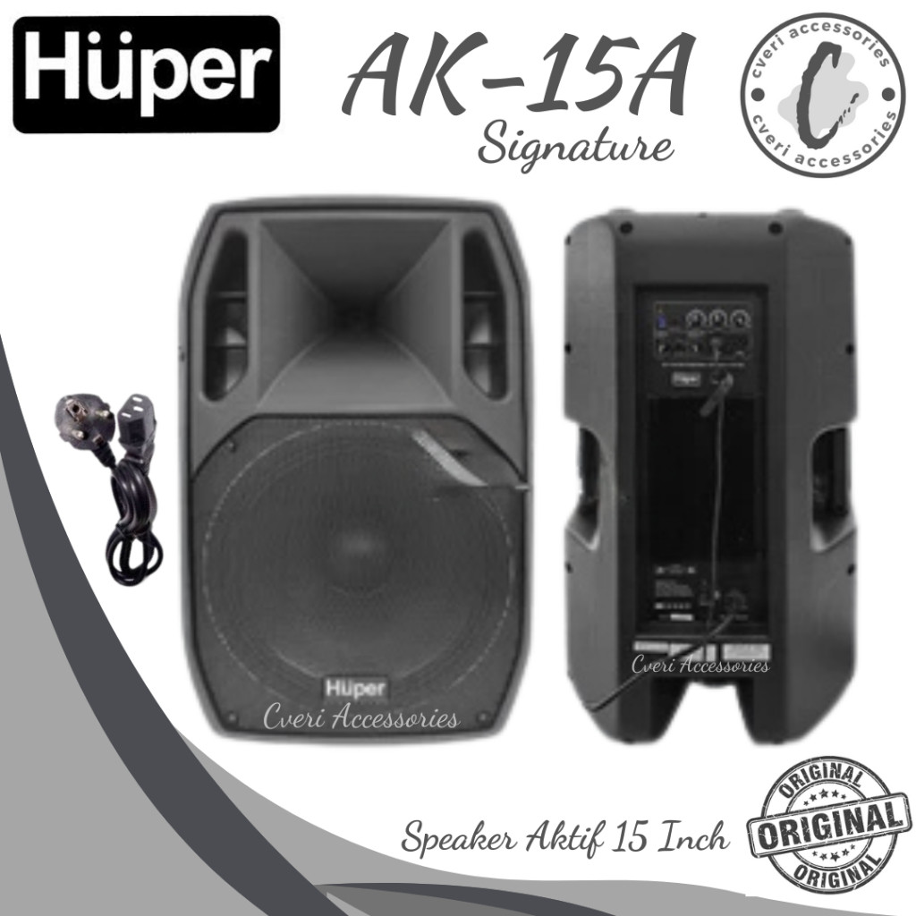 Jual Huper AK15A Signature 15-Inch Speaker Aktif Huper AK-15A Signature ...