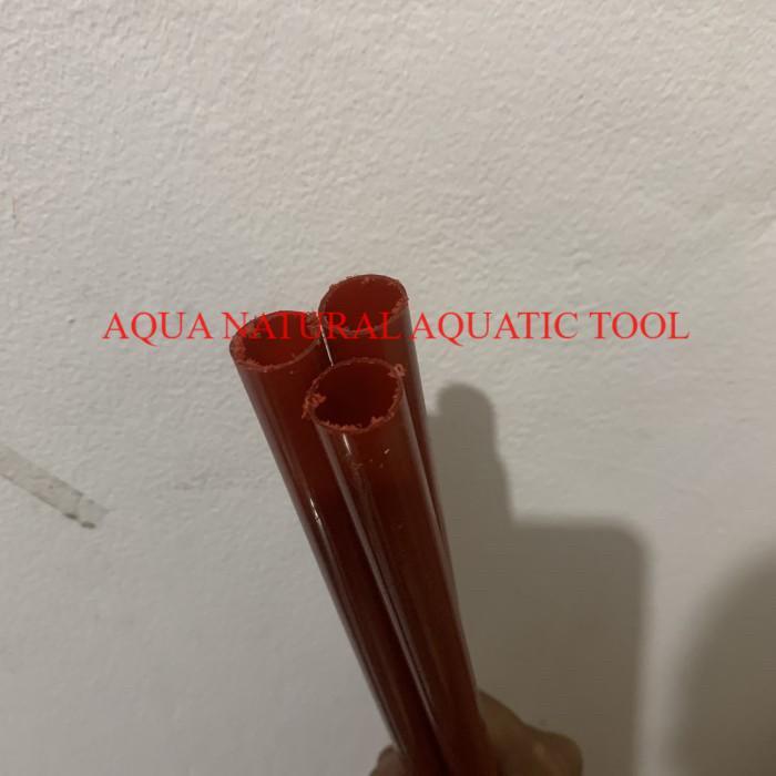 Jual PAKET DAPAT 5 PCS PIPA MERAH PIPA AQUARIUM MERAH 100 cm pipa pompa ...