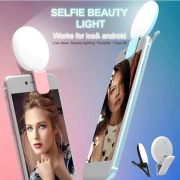 AL Ring Light Selfie Mini Q Portable 3 Suhu Warna
