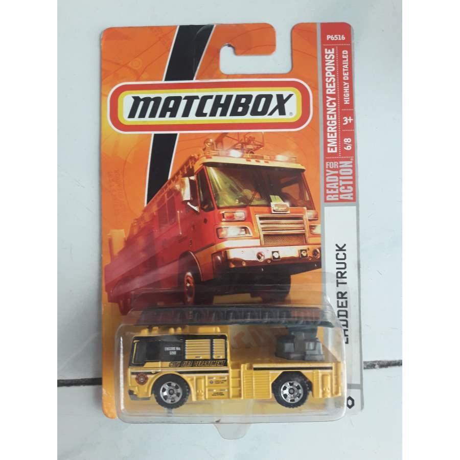 Jual MBX MATCH BOX - LADDER TRUCK P6516 | Shopee Indonesia