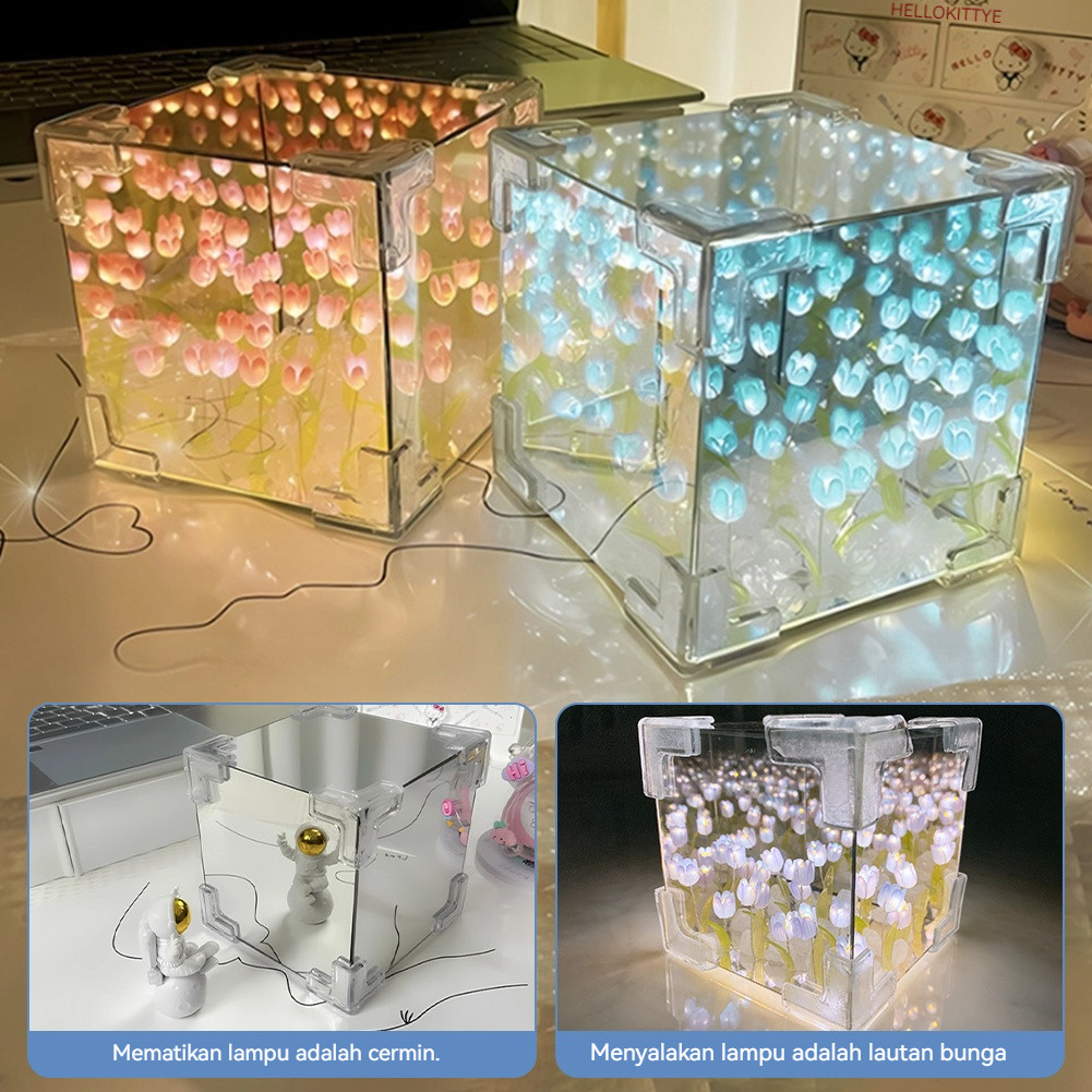 Jual Lampu Malam Tulip Romantis Dekoratif untuk Kamar Tidur dengan ...