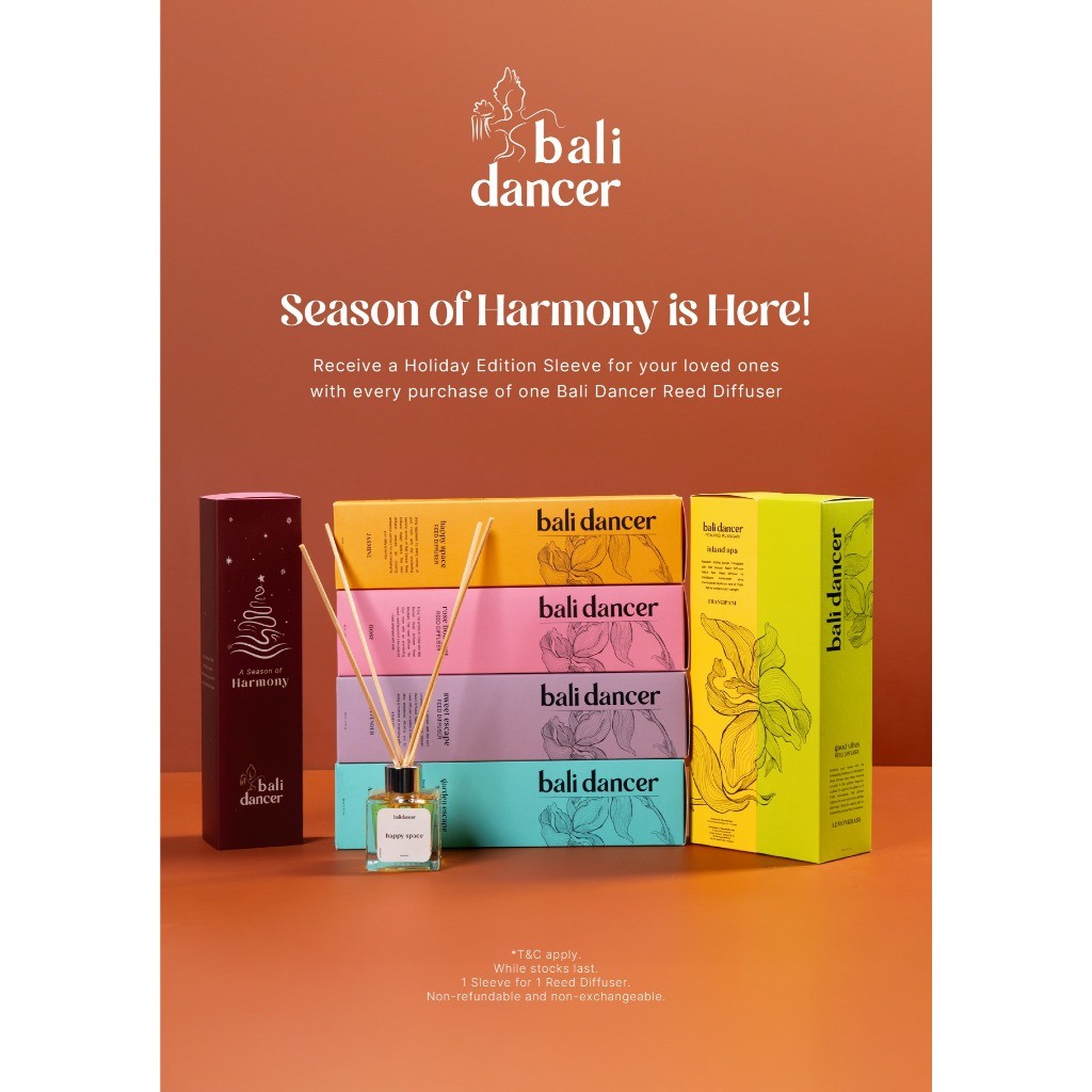 Jual (SmartLivin) Bali Dancer - Reed Diffuser 50ml | Pengharum Ruangan ...
