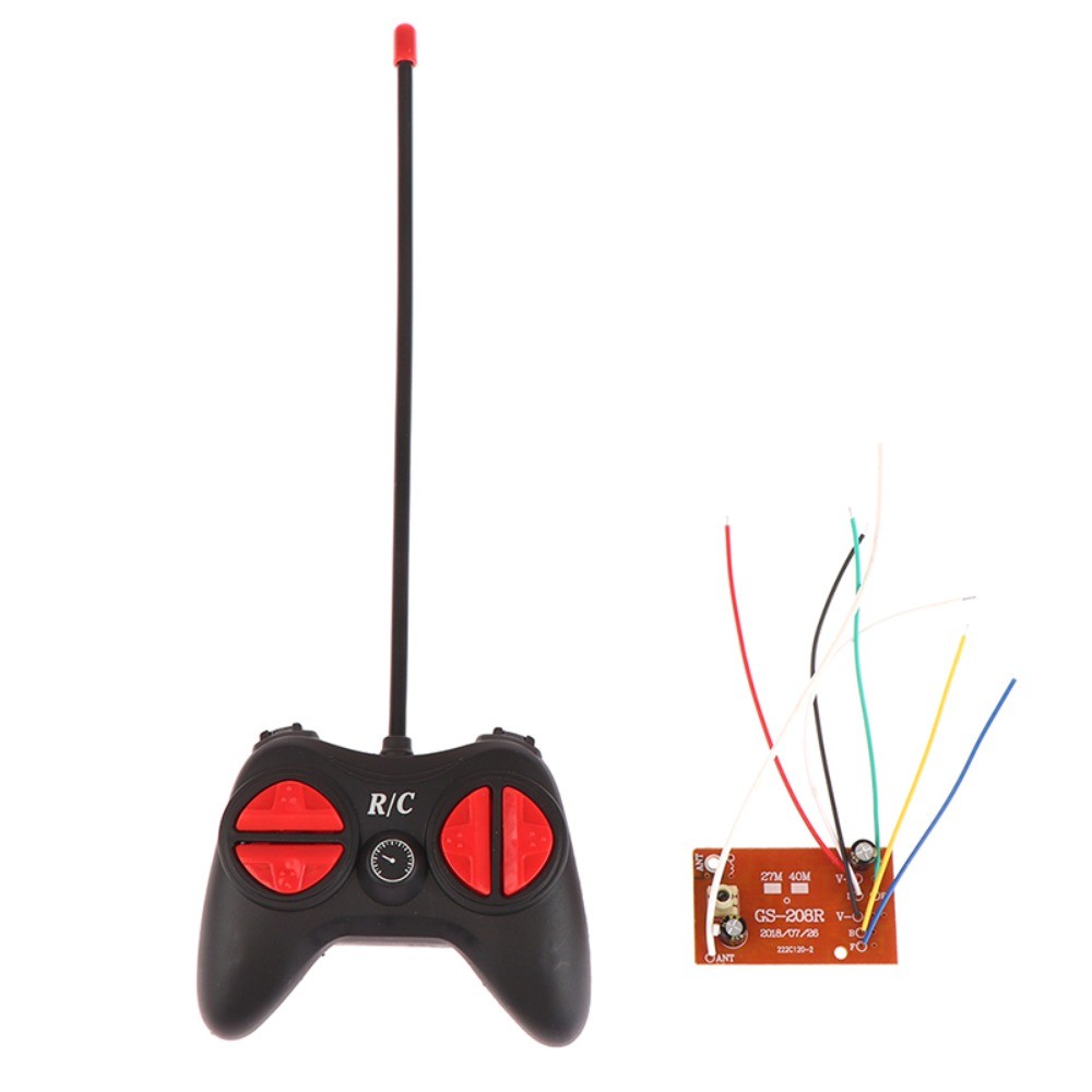 Jual 4 40MHz RC Remote Control Circuit PCB With Antenna Set Receiver ...
