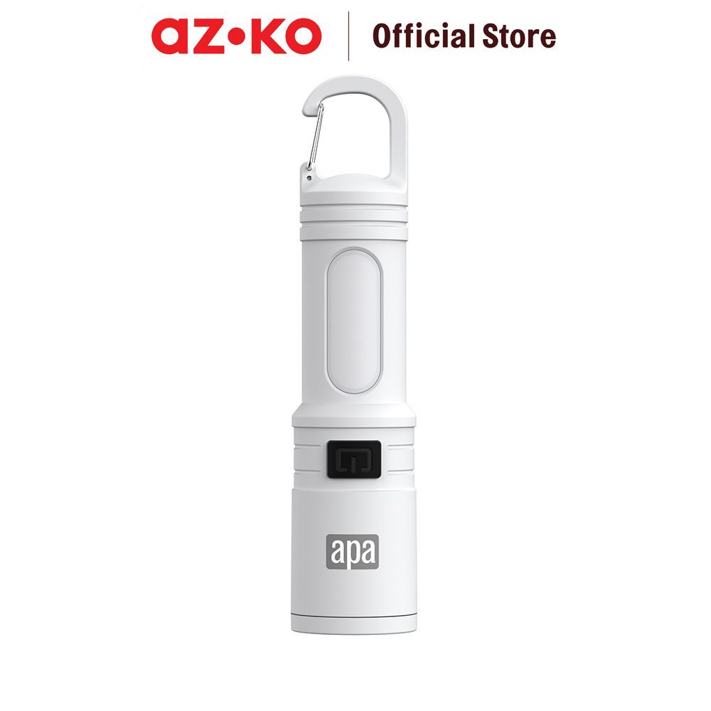 Jual AZKO Apa Senter 2in1 Dengan Pengait - Putih Flashlight Torch Light ...