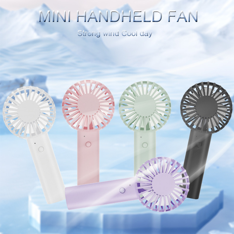 Jual Portable Fans Handheld Mini Fan USB Rechargeable Fan Mini Desktop ...