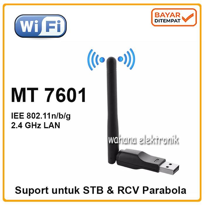 Jual Erza Elktro Tanaka USB WiFi Dongle MT 7601 Bisa Untuk STB & RCV ...