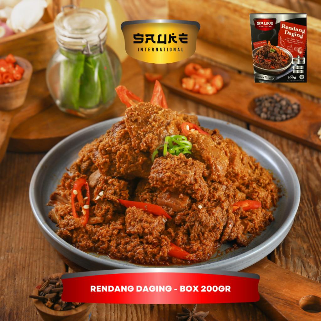 Jual Sauke Rendang Sapi Padang Siap Makan Praktis Frozen Food Premium ...