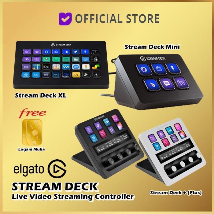 Jual [PROMO]Elgato Stream Deck Mini / XL Stream Deck+ + Plus Live Video ...