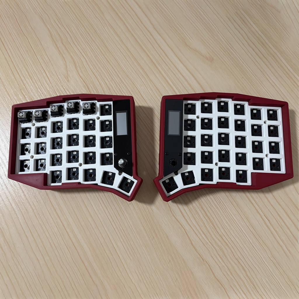 Jual Sofle Split Keyboard Kit Dual Mode Wired Bluetooth Wireless Split ...