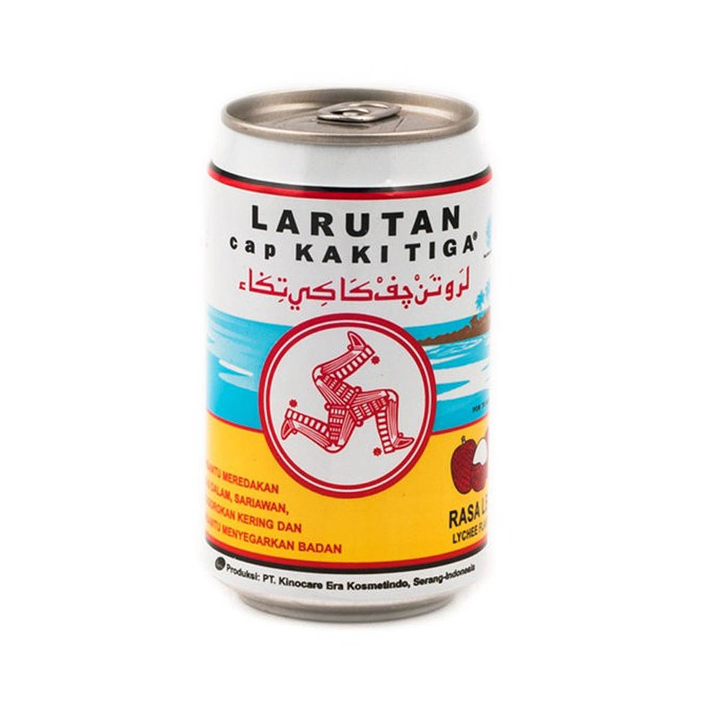 Jual KAKI TIGA LARUTAN RASA LECI CAN 320ML | Shopee Indonesia