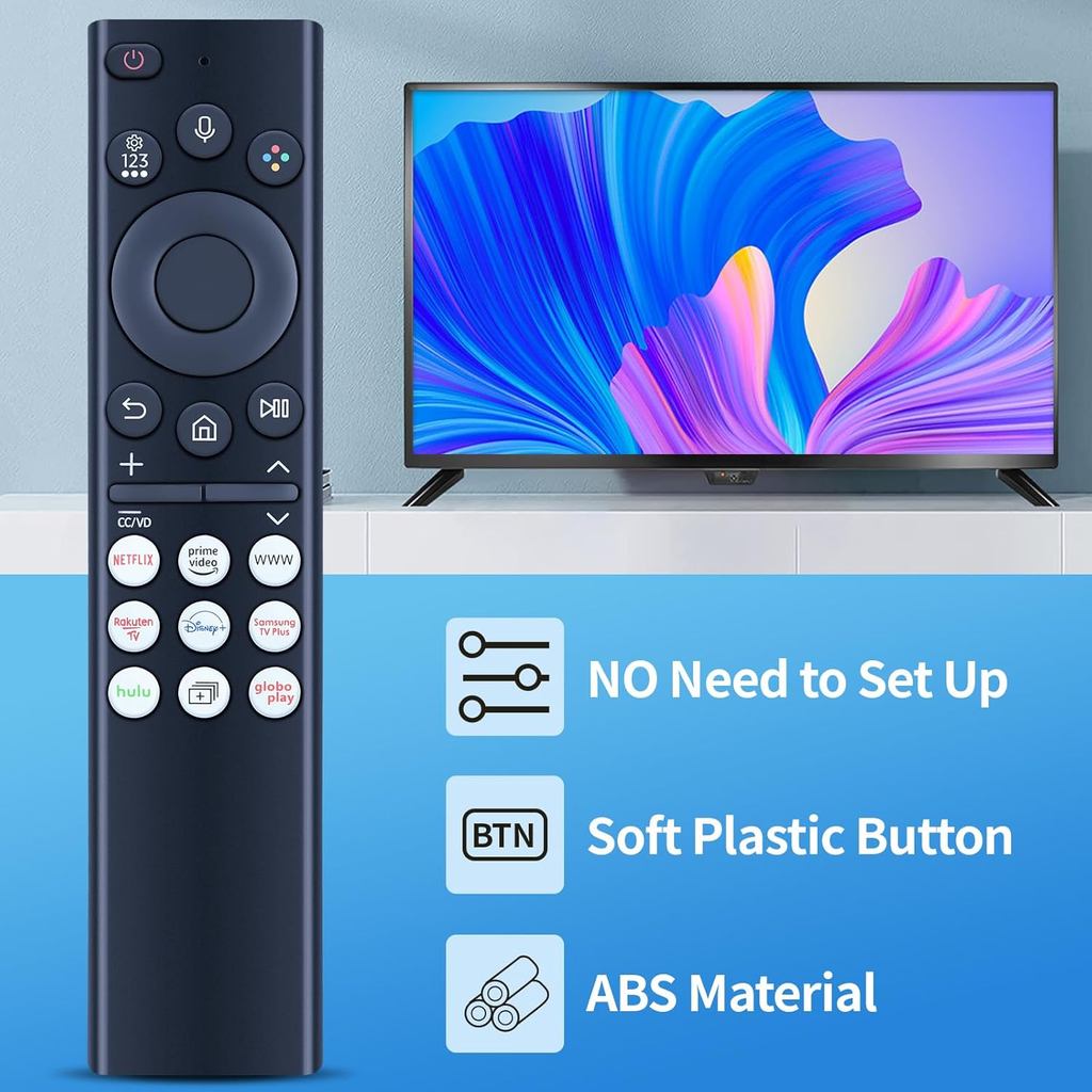 Jual Universal TV Remote Control fit for All Samsung Voice LED QLED UHD ...
