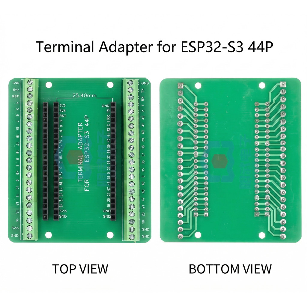 Jual ESP32-S3 Terminal Adapter 44P Expansion Board Baseplate IO Shield ...
