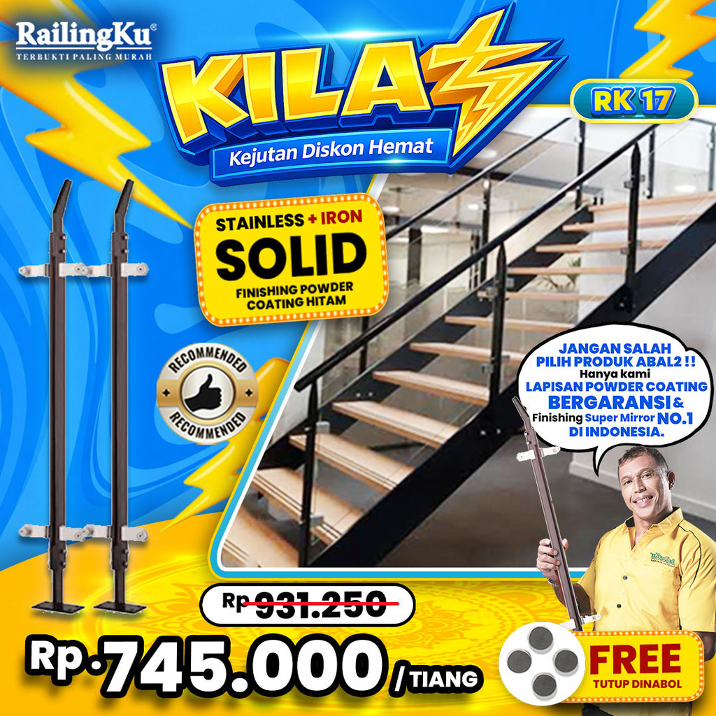 Jual Railing Tangga Stainless Public Area Railingku [KILAT!] RK 17 ...