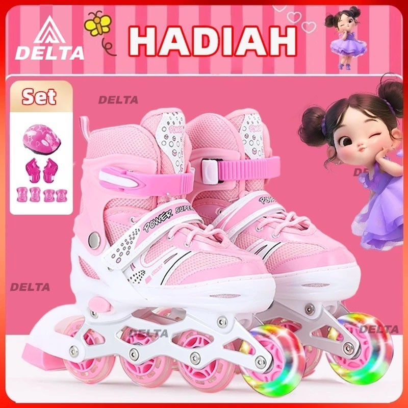 Jual Sepatu Roda Anak laki laki & Perempuan Remaja Dewasa Sepatu Roda ...