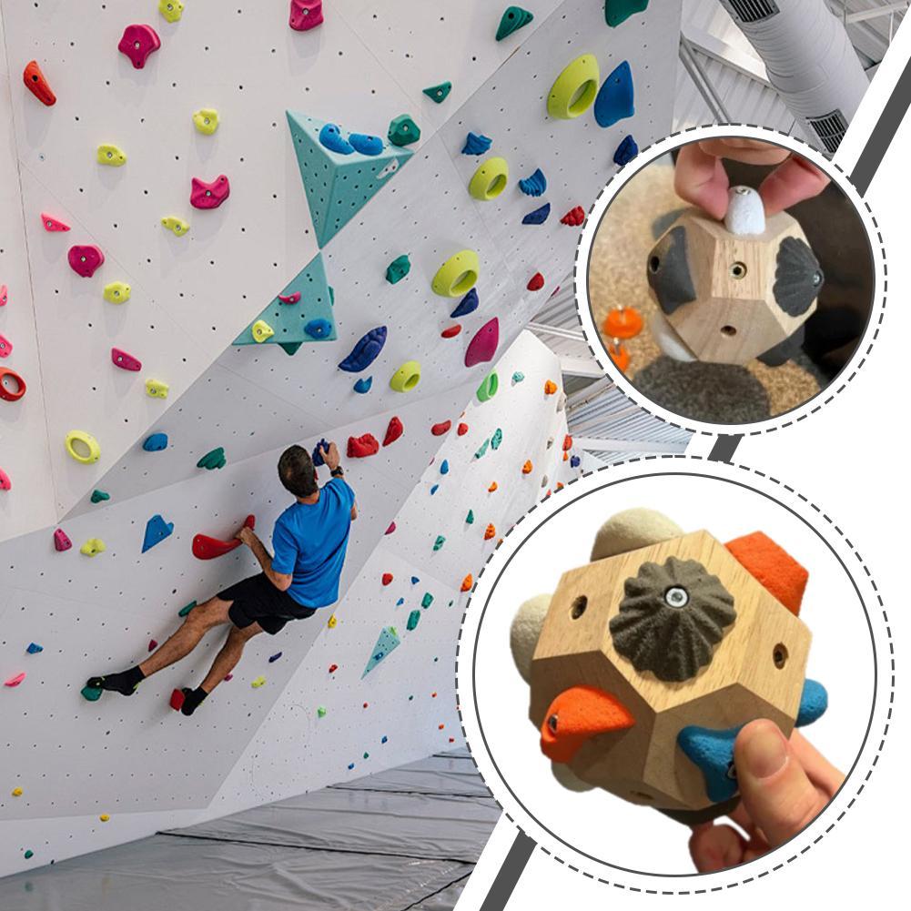 Jual Handcrafted Boulder Blocks Wooden Climbing Holds Indoor Outdoor ...