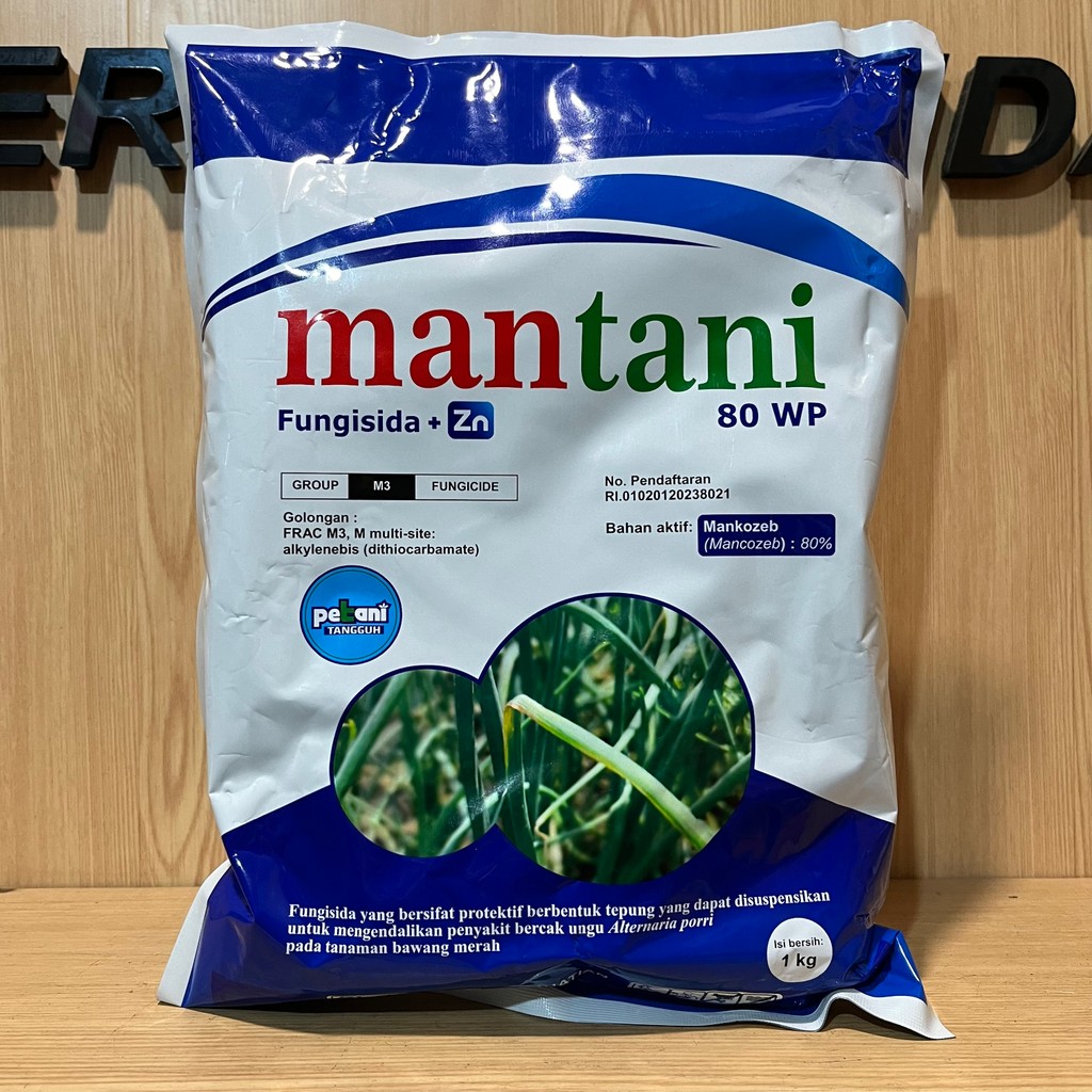 Jual FUNGISIDA+ZN MANTANI BIRU 80 WP 1 KG | Shopee Indonesia