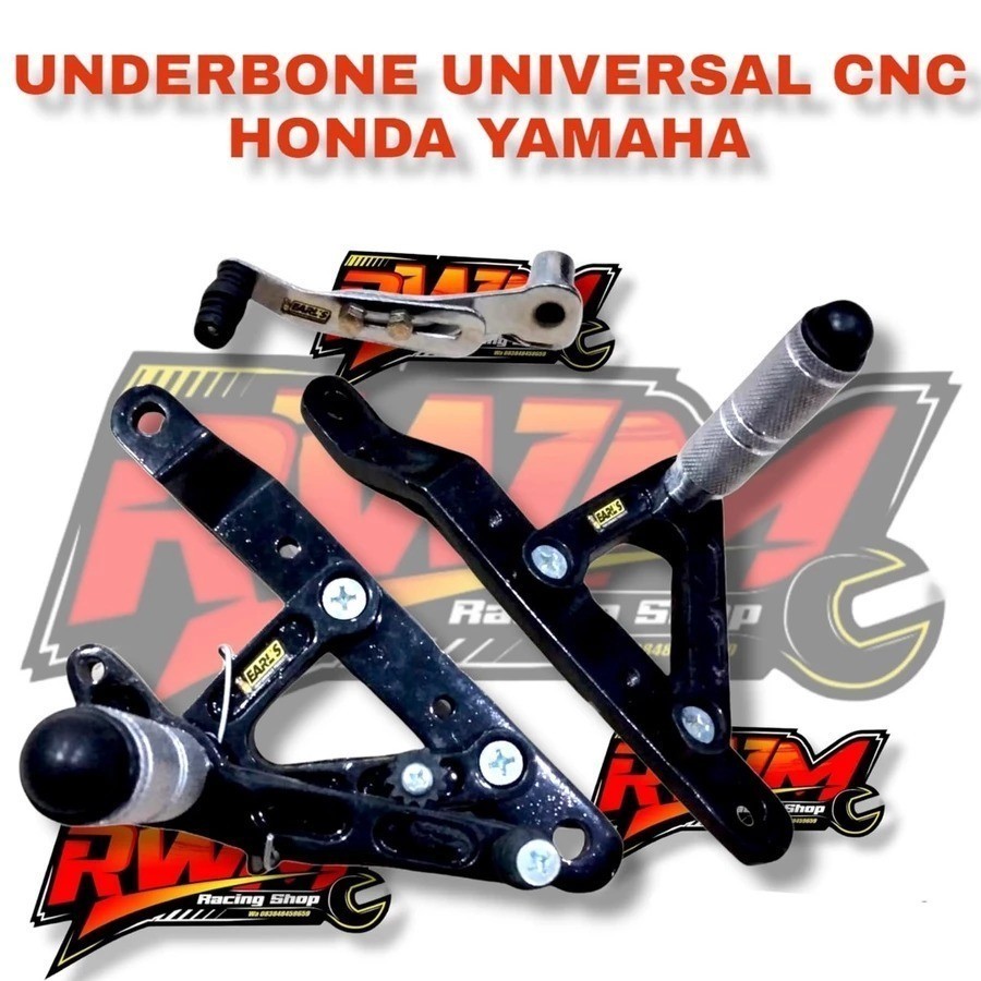 Jual Underbone Universal underbon footstep underbon set perseneling ...