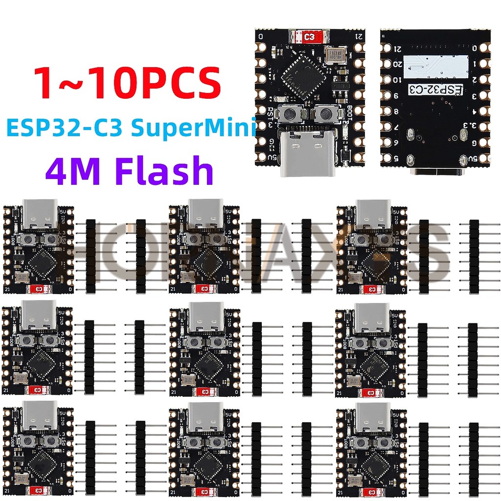 Jual 1-10PCS/ESP32 C3 Development Board Modules Mini Wifi BT Bluetooth ...