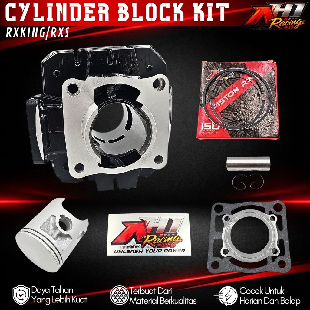 Jual Cylinder Block Boring Blok Seher RXK Rxking Bore Up RXS RXZ 58 Mm ...