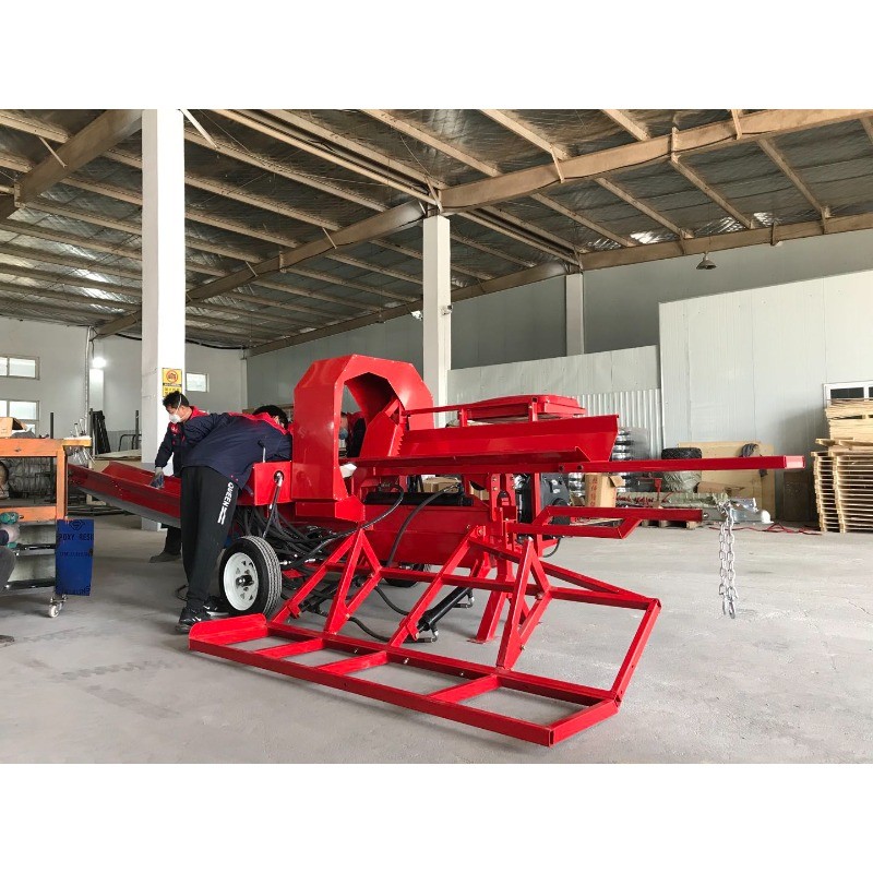 Jual 22 Ton Automatic Wood Processor Logging Tools Hydraulic Log ...