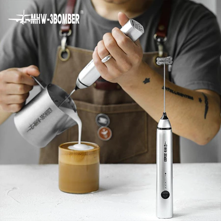 Trosten x MHW-3BOMBER electric milk frother premium