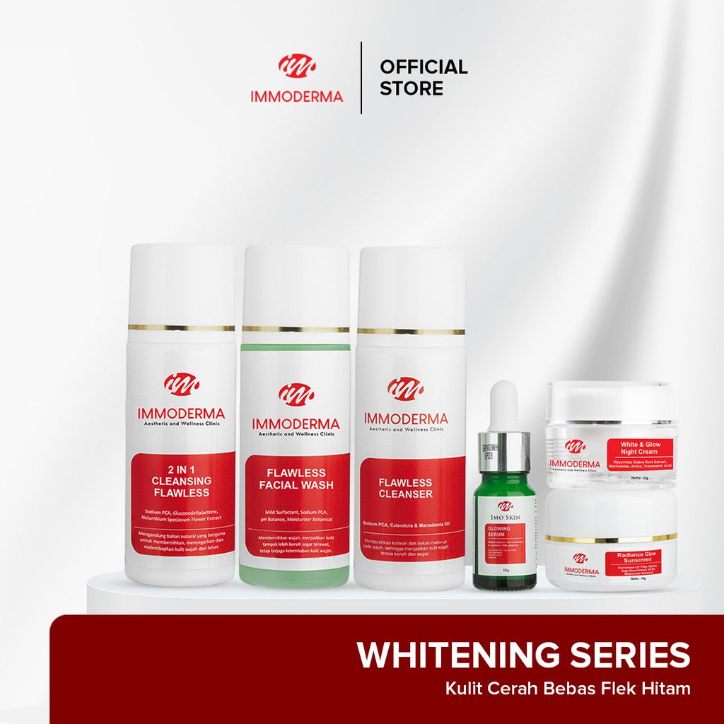 Jual IMMODERMA Paket Ultimate Whitening Series | Paket Perawatan ...