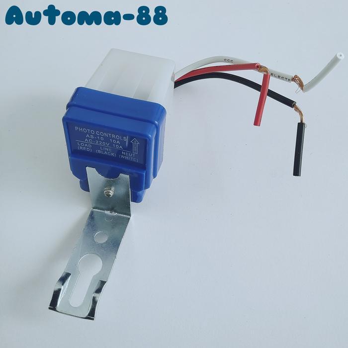 Jual Photocell 10A AC 220V Photo cell Foto sell 3 kabel Lampu Jalan AF ...