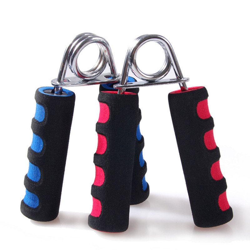 Jual Spring Hand Grip Finger Strength Trainer A-shaped Foam Wrist ...