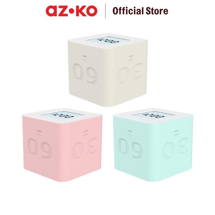 Jual AZKO Arthome Jam Meja Dengan Timer 4 Fixed Flip Desk Clock Jam ...