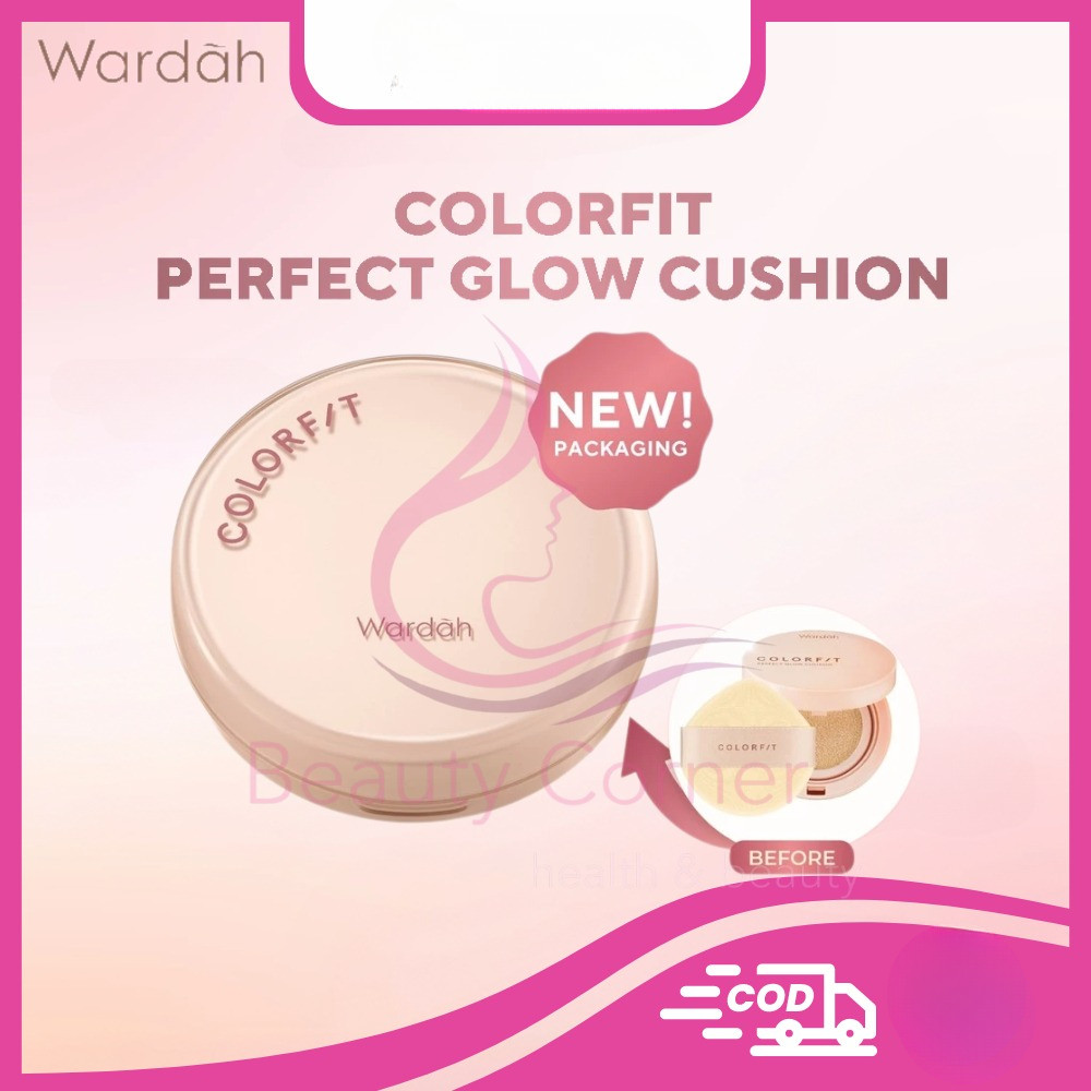 Jual Termurah!!! Wardah Colorfit Perfect Glow Cushion Efek Glow Hingga ...
