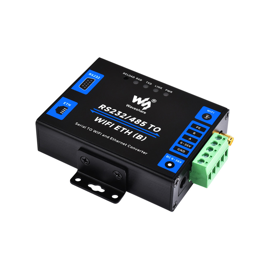 Jual Waveshare Industrial Grade Serial Server RS232485 To WiFi and ...