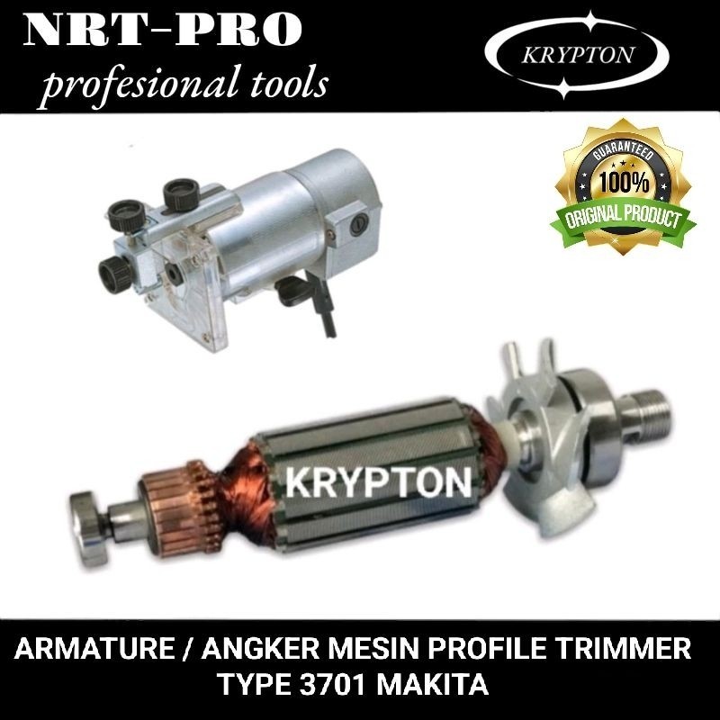 Jual NRT-PRO armature / angker mesin profile / trimmer type N3701 for ...