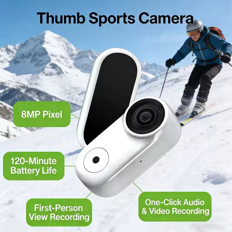 4K Thumb Action Camera Kamera Jempol