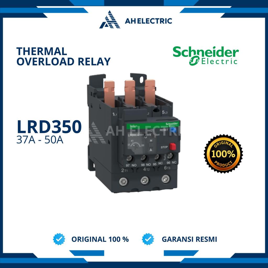Jual Schneider Thermal Overload Relay TOR TESYS LRD350 | 37A - 50A ...