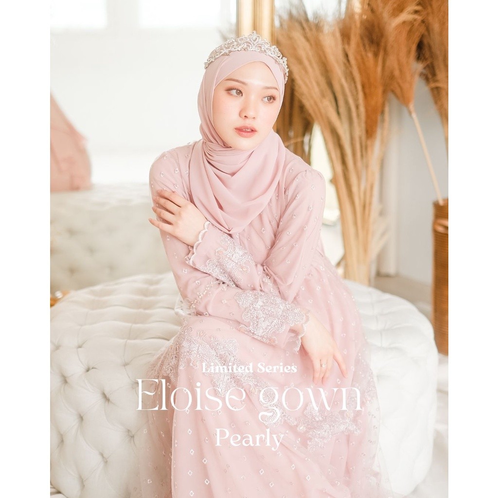Jual Kazami - Eloise Gown / Gaun Beads Brukat Mewah | Shopee Indonesia