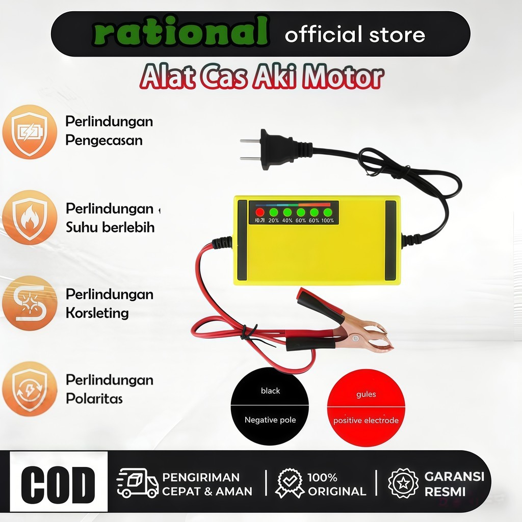 Jual Alat Cas Aki Motor & Mobil Alat Pengisian Daya Aki Motor ...