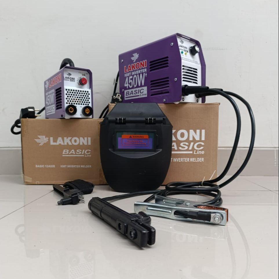 Jual Mesin Las 450watt Lakoni Basic 123iX 124iXR/ Trafo Inverter VICI ...